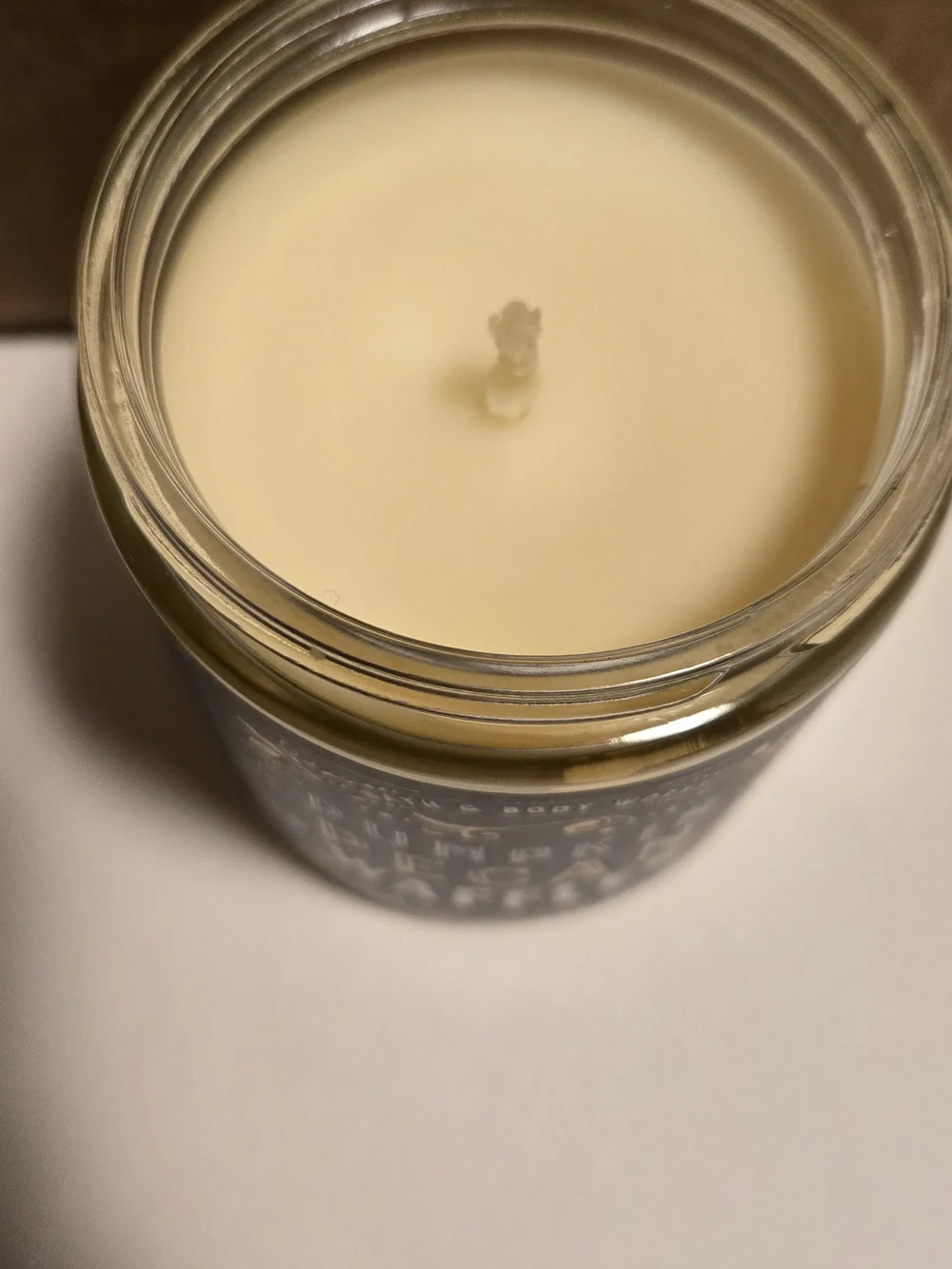 Bath & Body Works Pumpkin Pecan Waffles Candle - Black & Gold Label